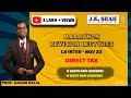 CA INTER NOV 22 MARATHON REVISION DIRECT TAX