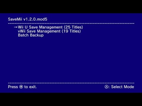 How to Backup and Restore Saves on the Wii U - SaveMii Guide 2024 (Read Description)