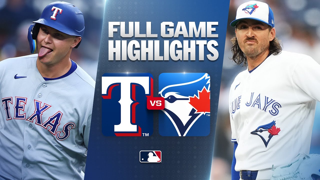 RANGERS vs. BLUE JAYS: Official Full Game Highlights (June 25) | 2026 MLB Season