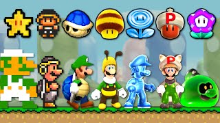 How Luigi Power-Ups Evolved Over Time (1985 - 2025)