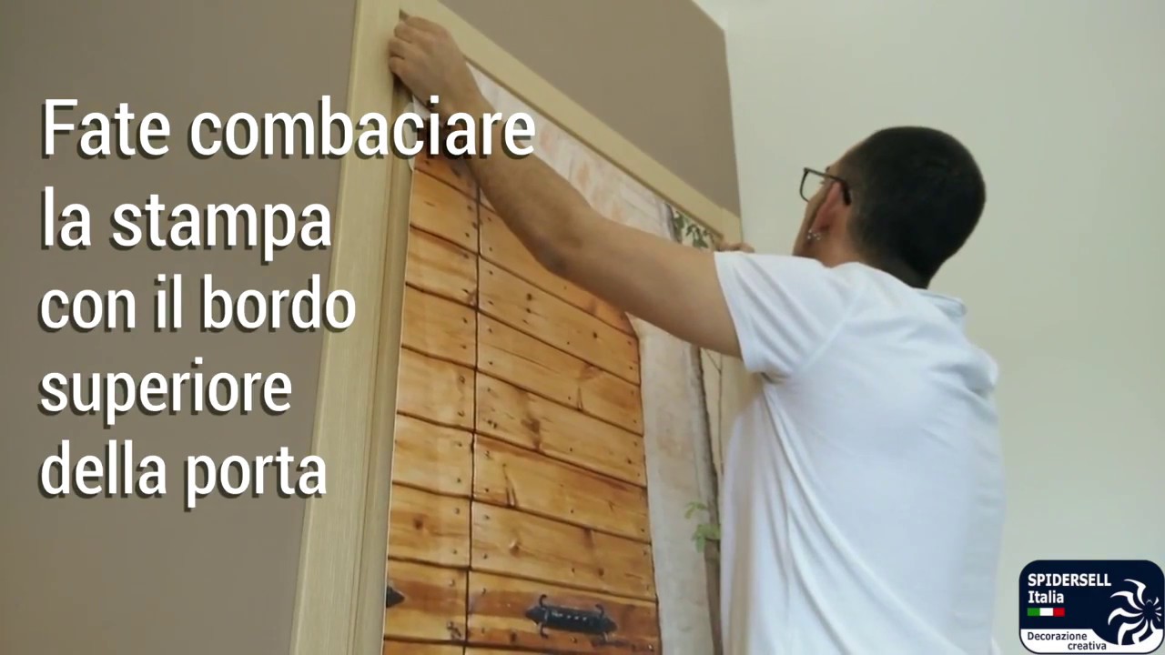 Come applicare un adesivo per porta - Tutorial