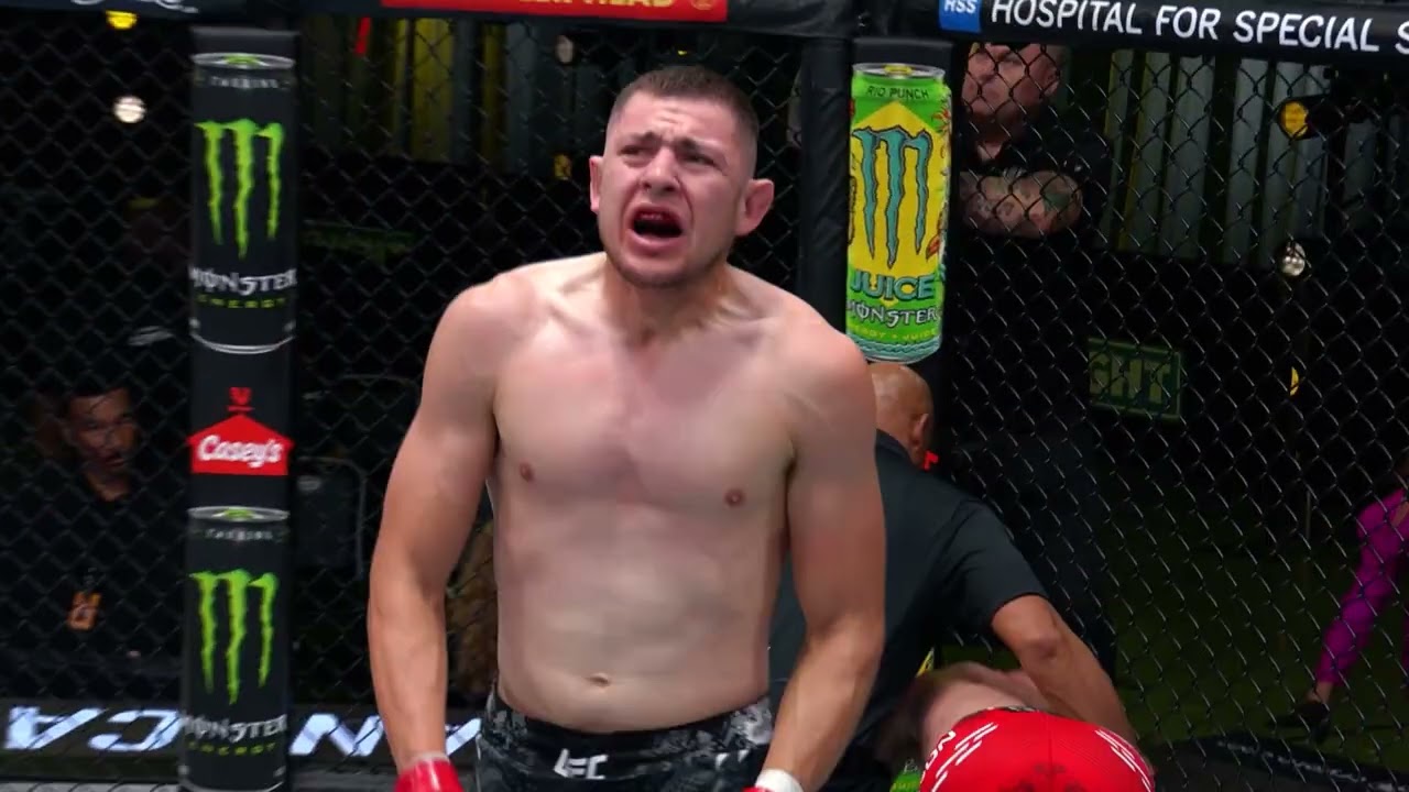 #UFCVegas110 Garcia Finaliza a Nelson