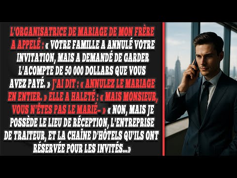 Ma famille m'exclut du mariage ? J'annule tout.