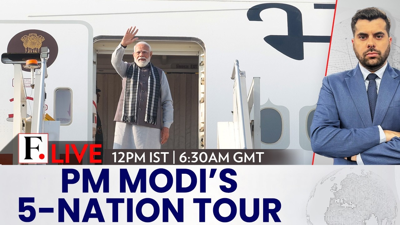 LIVE: India's PM Modi Embarks On Strategic UAE-Europe Diplomatic Tour | Firstpost