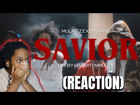 MULA GZZ X DTHANG - SAVIOR (OFFICIAL MUSIC VIDEO | JUSTMELB REACTION
