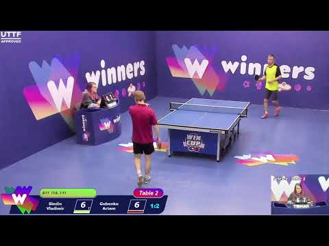 WINners CUP table 2  06.12  Siedin Vladimir - Gubenko Artem  10:00