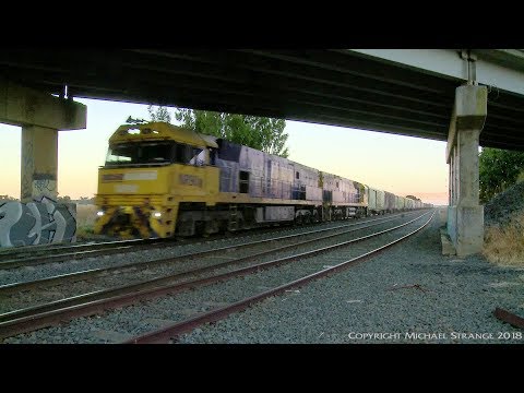 NR90 & NR6 Leading PM5 - PoathTV Australian Trains & Railways
