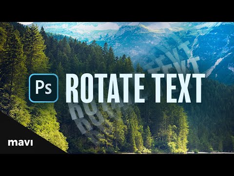 How To Rotate Text In Photoshop Super Quick Tutorials 1
