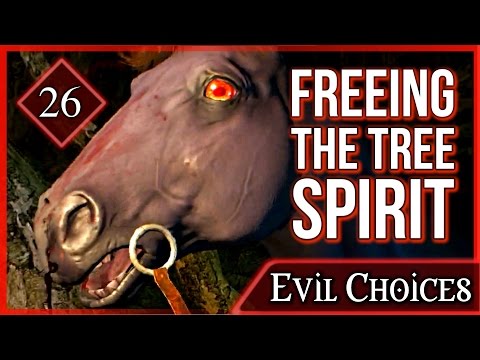 Witcher 3 ► Freeing the Tree Spirit on the Whispering Hillock - Ghost in the Tree #26