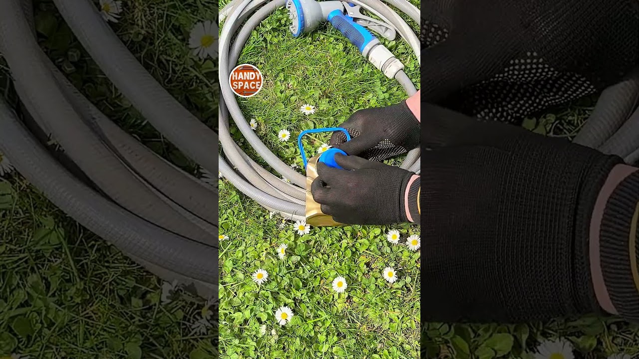 Garden Hose Holds Tight! Plastic Bottle Hack!
