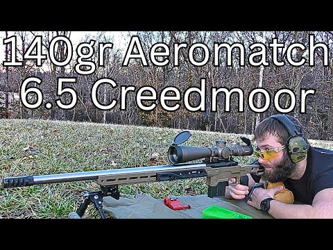 NEW Hornady 140gr Aeromatch in Full Custom 6.5 Creedmoor Rifle: Accuracy Testing w/ Multiple Powders