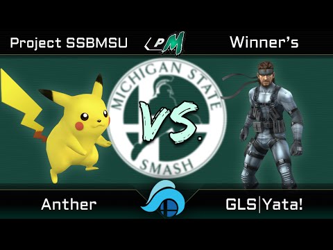 ProjectSSBMSU Project M Top 32 Winners - Anther (Pikachu) vs. GLS | Yata! (Snake)