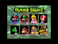 Mario Kart 64 Nintendo 64 2 Players Gameplay Race Battle