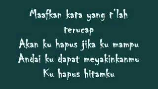 Download lagu Hitamku -- Andra and The Backbone (lyric) mp3