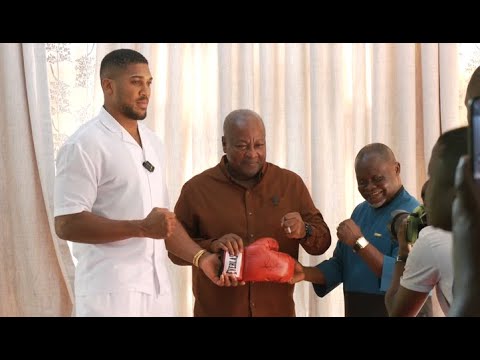 Anthony Joshua meets President Mahama - here’s what you missed #TV3GH