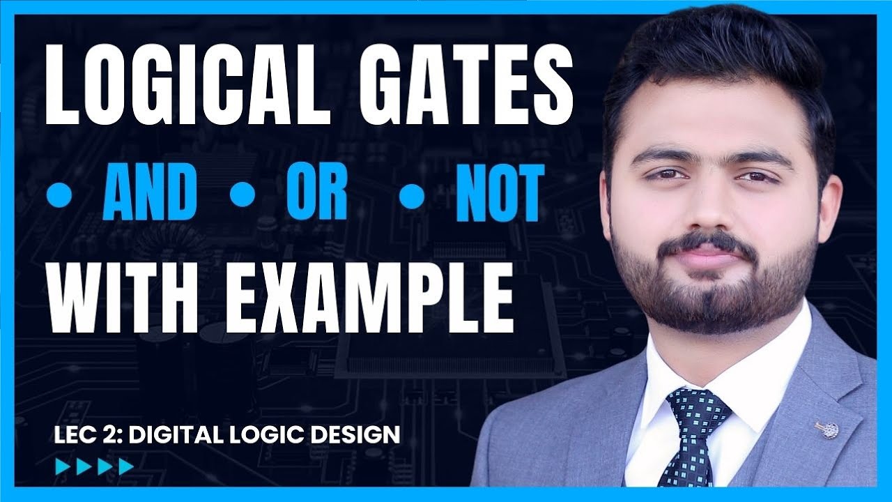 Types of Logical Gates | AND, OR, NOT in DLD