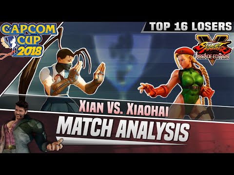 SFV AE Match Analysis: Capcom Cup 2018 TOP 16 - Xian vs. Xiaohai
