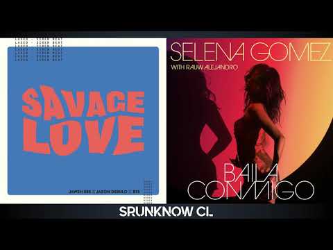 Selena Gomez, Rauw Alejandro, Jason Derulo, BTS, Jawsh 685 - Baila Conmigo / Savage Love (Mashup)