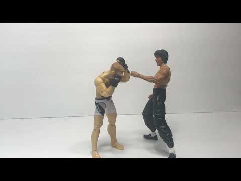 Conor McGregor vs Bruce lee stop motion