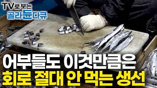 "회로 먹기 아까울 정도" 치사율 80% 목숨 걸고 먹을 정도로 엄청난 맛. 바다 위 30시간 만에 먹는 세상에서 가장 맛있는 한 끼┃선상 먹방┃만선 복어잡이┃극한직업┃#골라듄다큐