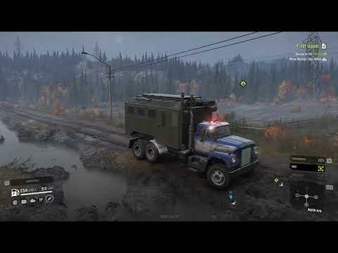 SnowRunner   41 1   Fixer Upper   Deliver to the Parking White Western Star 4964