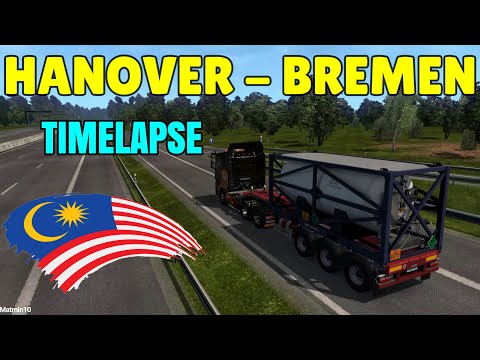 Euro Truck Simulator 2 1.39 Promods Map 2.51 Hanover - Bremen Transport Nitrogen Gameplay