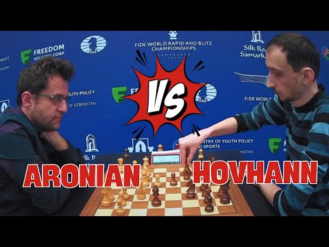 Aronian Levon vs Hovhannisyan Robert || World Blitz Chess 2023 - R2