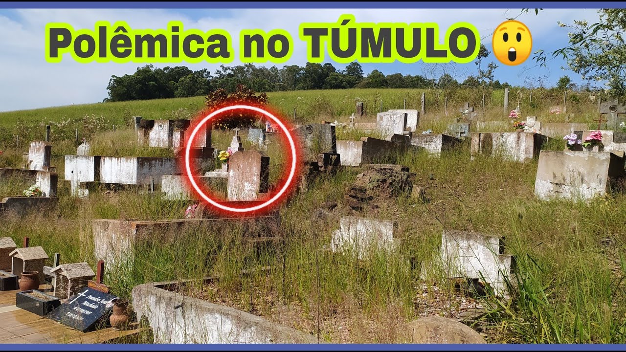POLÊMICO OQUE ESCREVERAM NA LÁPIDE😲 SERA QUE eu LI CERTO MESMO!??!??