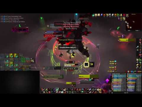 Wiping As Intended Mythic Xavius Kill Video