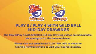 Play3 Day/Play4 Day Drawing For 04/24/2026