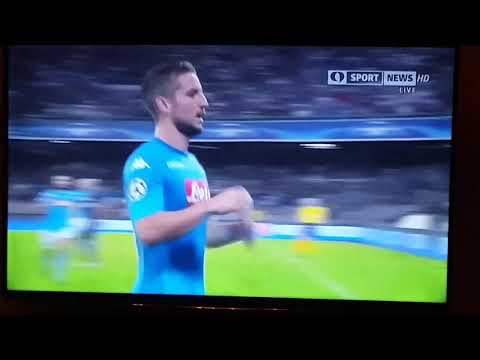 Mertens Goal Vs Nice In UCL 16.08.2017