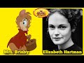 THE SECRET OF NIMH Voice Actors 43 Years Later 1982 2025