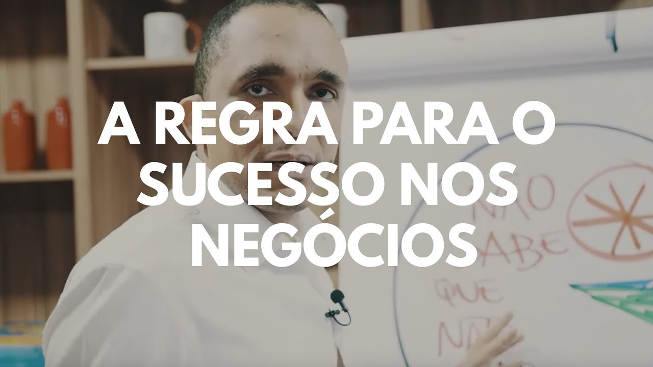A REGRA PARA O SUCESSO NOS NEGÓCIOS