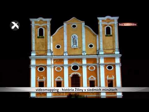 Bez komentára - Video mapping histórie Žiliny