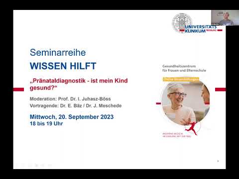 Seminarreihe Wissen hilft - „Pränataldiagnostik - ist mein Kind gesund?“