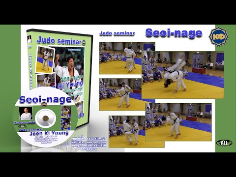 Judo lessons from South Korean judoka Jeon Ki Young. Seoi-nage. Ippon-seoi-nage.