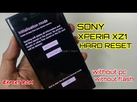 Sony Xperia XZ1 (SOV36) Hard Reset Remove Password/Pettern/Pin Without Pc Without Flashing