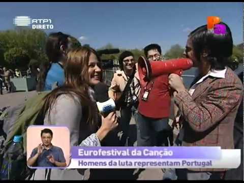 Festival Eurovisão da Canção 2011 - "Homens da Luta" e o melhor "Cantor Chinês"