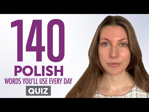 Quiz | 140 Polish Words You'll Use Every Day - Basic Vocabulary #54