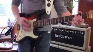 Video thumbnail for 1961 Fender Strat & Klon Centaur Gold Horsie 1994 Demo Eddie Vegas www.eddievegas.com by eddievegas1