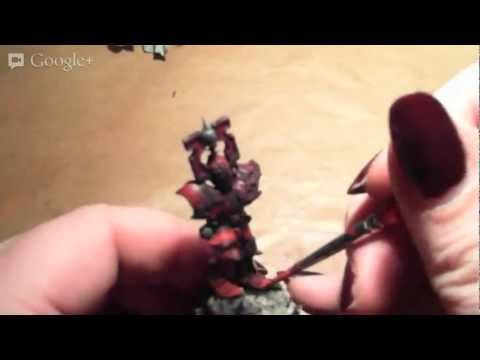 Khorn Champion live painting