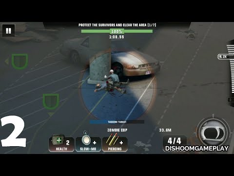 Kill Shot Virus - Walkthrough Gameplay Region 1 | Part 2 (Android, iOS)