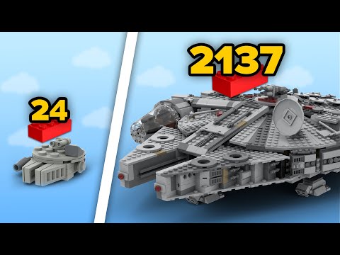 LEGO MILLENNIUM FALCON in Different Scales | Comparison