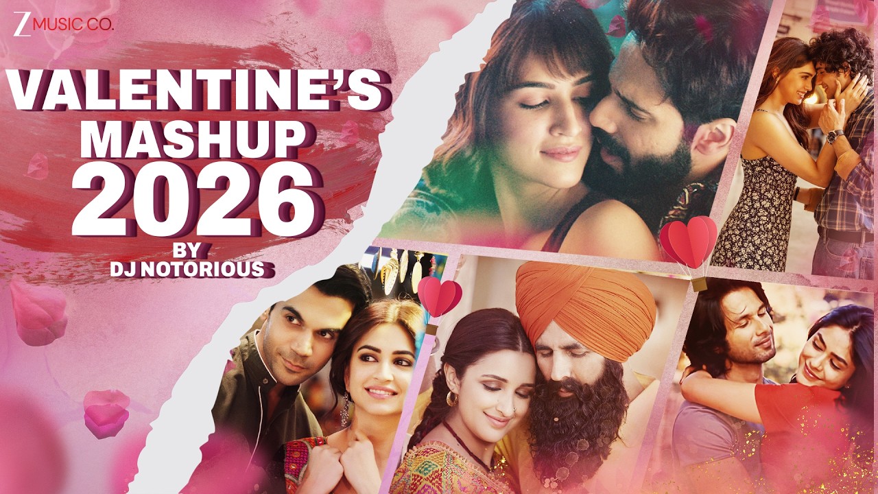 Valentine’s Mashup 2026 by DJ Notorious | Valentine's Day Special