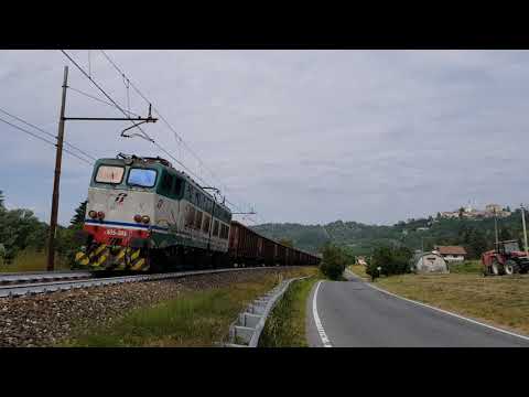 E655.503 con merci in transito a Sale Langhe (CN) 22.6.2018