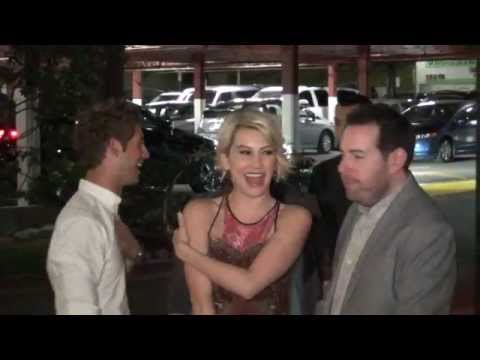 Chelsea Kane arriving to Raising The Bar To End Parkinson's @ChelseaKane