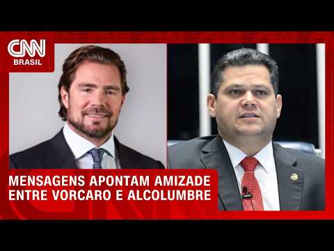 Mensagens apontam relação de amizade entre Vorcaro e Alcolumbre | LIVE CNN
