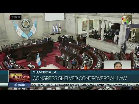 Guatemalan Congress archives anti-abortion law