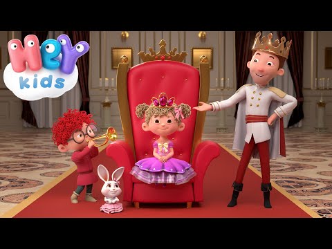 Eu sunt o prințesă 💃 Cântec pentru fetițe | HeyKids - Desene animate