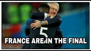 Varane & Mbappe sensational as France reach the World Cup final